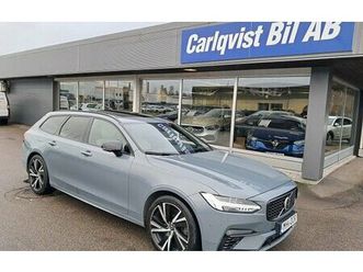 volvo v90 t8 recharge r-design plug in 4x4 läder panorama