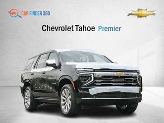 chevrolet tahoe premier 6.2l chevrolet tahoe premier awd 5.3l v8 - black - 2025 (export)