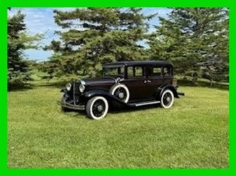 1931 other makes dh sedan, six-cylinder three-speed