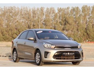 kia pegas std 1.4l kia pegas 1.4l 2022 gcc accident free, in excellent condition 478 p.m