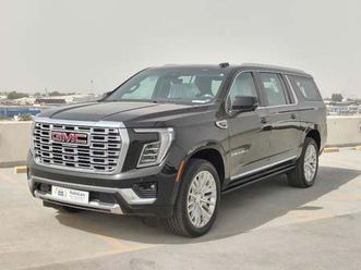 gmc yukon xl 2025 gmc yukon denali xl 8-seater 6.2l v8 petrol a/t 4wd export only