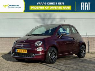 fiat 500 1.0 70 pk hybrid star i glazen dak i climate control i carplay i 16