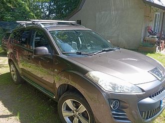 peugeot 4007 2.2hdi 4x4, 7 miejsc!! automat!! hak!!