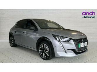 peugeot e-208 100kw gt 50kwh 5dr auto