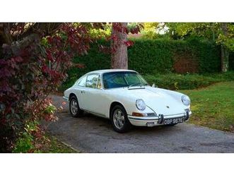 1968 porsche 912 blanc manuel, 5 vitesses conduite à gauc...