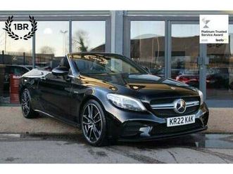 2022 mercedes-benz c class 3.0 c43 v6 amg night edition (premium plus) cabriolet g-tronic+ 4matic...