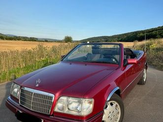 mercedes benz e 220 w124 cabriolet hu 10/26 150 ps schalter