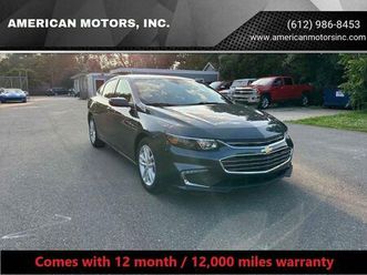 used 2018 chevrolet malibu hybrid base