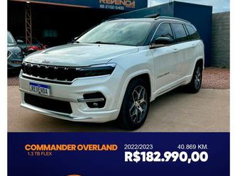 jeep commander 1.3 t270 overland auto