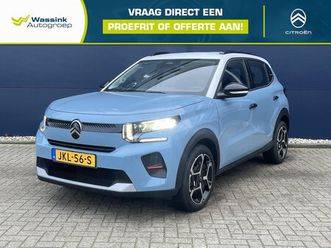 citroën c3 - 1.2 turbo s&s 100pk plus | apple carplay & android auto | parkeersensoren | cruise con