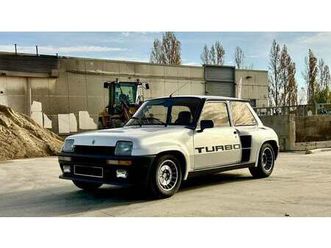 1982 renault r5 turbo blanc manuel, 5 vitesses conduite à...