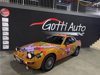 porsche 924 dipinta a mano da stefano adamo