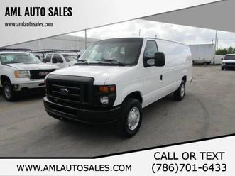 2008 ford e-series e 250 3dr extended cargo van *cargo vans* available