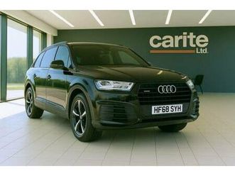 2018 audi q7 3.0 tdi v6 50 black edition suv 5dr diesel tiptronic quattro euro 6 (start/stop) ( estate d...