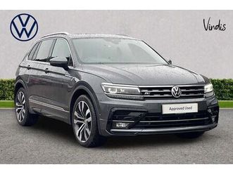 volkswagen tiguan - r-line tech 2.0 tdi 2wd 150ps 7-speed dsg 5 door
