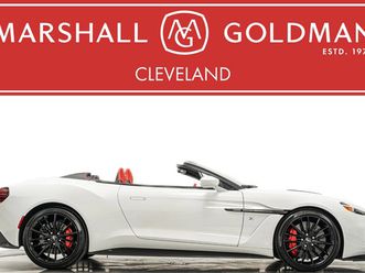 2018 aston martin vanquish zagato one of 99 built, massive $848k msrp, 463