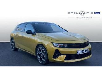 2022 vauxhall astra 1.2 turbo ultimate hatchback 5dr petrol auto euro 6 (start/stop) (130 ps) hatchback ...