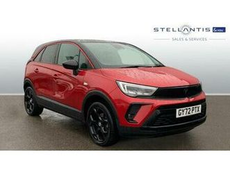 2022 vauxhall crossland 1.2 turbo gs line suv 5dr petrol manual euro 6 (start/stop) (110 ps) suv petrol ...