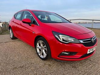 2016 vauxhall astra 1.4t 16v 150 sri 5dr hatchback petrol manual