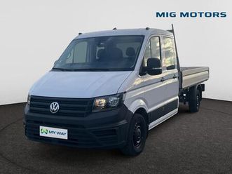 crafter 35 pick-up l4 dc 4490 mm 2.0 tdi euro vi-e scr rwd bmt 140pk (103kw) versnellingsbak 6v