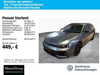 passat variant 2.0 tdi dsg r-line ahk hud h&k