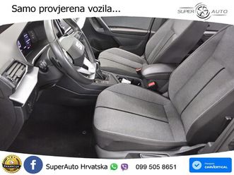 seat tarraco 1.5 tsi style 150 ks, led+acc+gr sjed+virt+kam