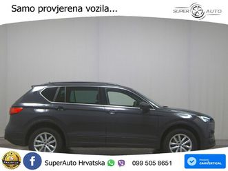 seat tarraco 2.0 tdi aut. style 150 ks, led+acc+virt+kam+park