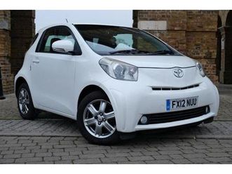2012 toyota iq 1.0 vvt-i 2 3dr hatchback petrol manual