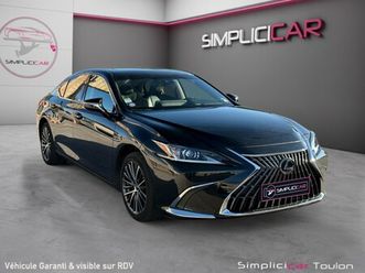 lexus es300h finition luxe – toit ouvrant – sièges électriques chauffants et ventilés – carplay – garantie...