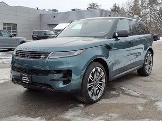 new 2025 land rover range rover sport se