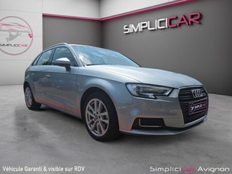 audi a3 sportback tdi 110 ch luxe design stronic entretien jour cuir xenon radar