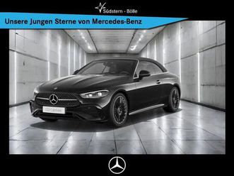 mercedes-benz cle 200 cabrio amg+ambiente+distro+memory+mbux