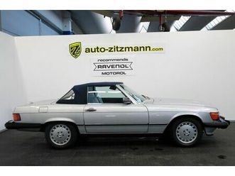 mercedes-benz db 560 sl /original/h-kennzeichen/edelholz