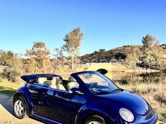 volkswagen new beetle 2.0 tiptronic cabriolet