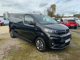 2025 citroen dispatch 100kw 75kwh van driver auto panel van electric automatic