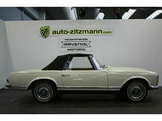 mercedes-benz 250 sl pagode/hardtop/matching/original/scheckhe