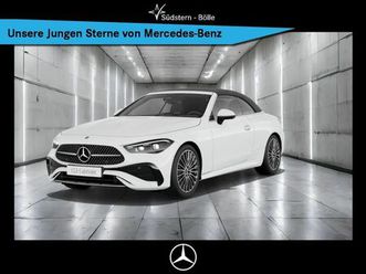 mercedes-benz cle 300 4m cabrio amg+ambiente+memory+airscarf