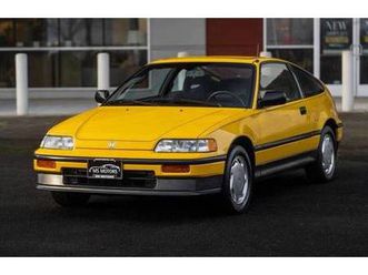 1998 honda crx si 57k original miles 1 owner y49 yellow clean title