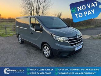 2022 renault trafic (72) no vat! sl28 swb business 2.0 dci 130 euro 6 ulez panel van diesel manual