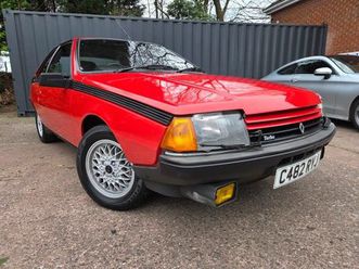 renault fuego 1.6 turbo 3d 132 bhp