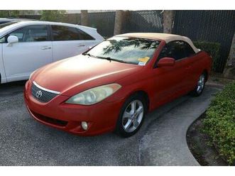 used 2006 toyota camry solara sle v6