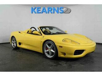 used 2001 ferrari 360 spider f1