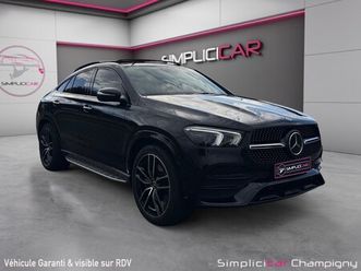 mercedes gle coupe 350 e 9g-tronic 4matic amg line - garantie 12mois - tva- premiere main - carplay - toit ouvrant - liste...