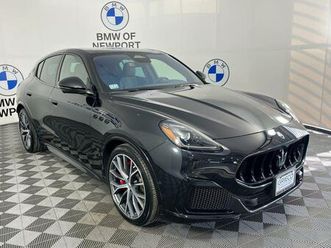 used 2024 maserati grecale trofeo
