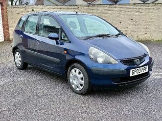 honda, jazz, hatchback, 2003, semi-auto, 1339 (cc), 5 doors