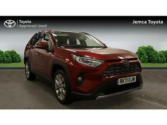 toyota rav4 excel suv's 2.5 vvt-h excel cvt 4wd euro 6 (start/stop) 5dr