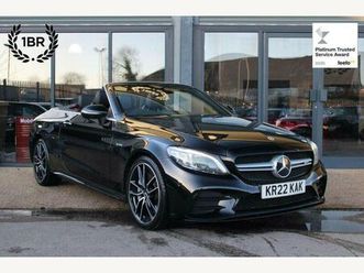 3.0 c43 v6 amg night edition (premium plus) cabriolet g-tronic+ 4matic euro 6 (start/stop) 2dr