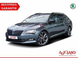 skoda superb combi 2.0 tsi dsg sportline bi-xenon ahk