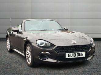 fiat 124 spider 1.4 multiair classica convertible 2dr 6spd 140ps