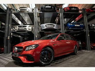 4.0 e63 v8 biturbo amg s (premium) spds mct 4matic+ euro 6 (start/stop) 5dr